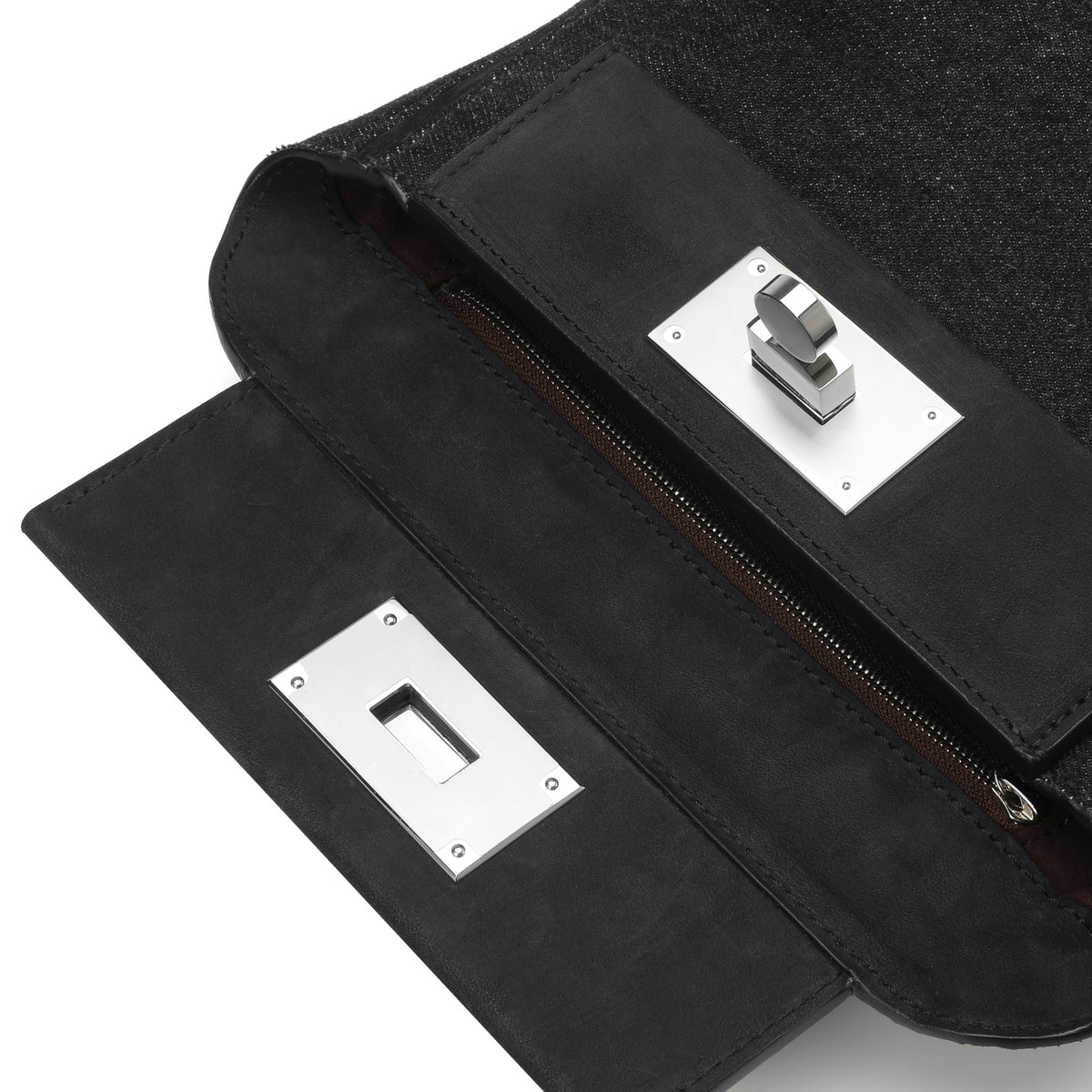 Slouchy Bag Mini Denim Black – product image 9