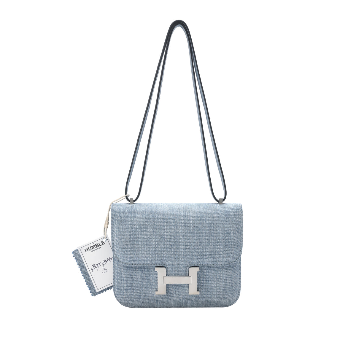 Box Bag S Denim Blue