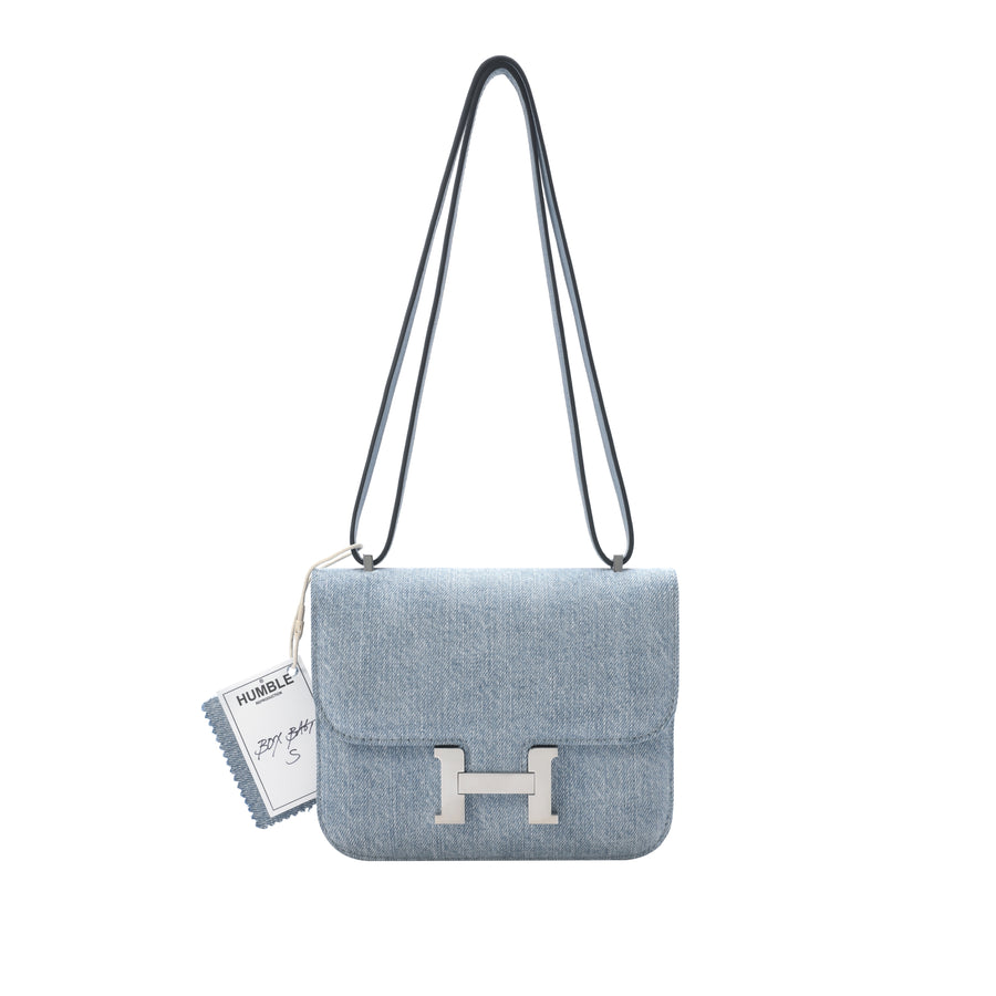 Box Bag S Denim Blue