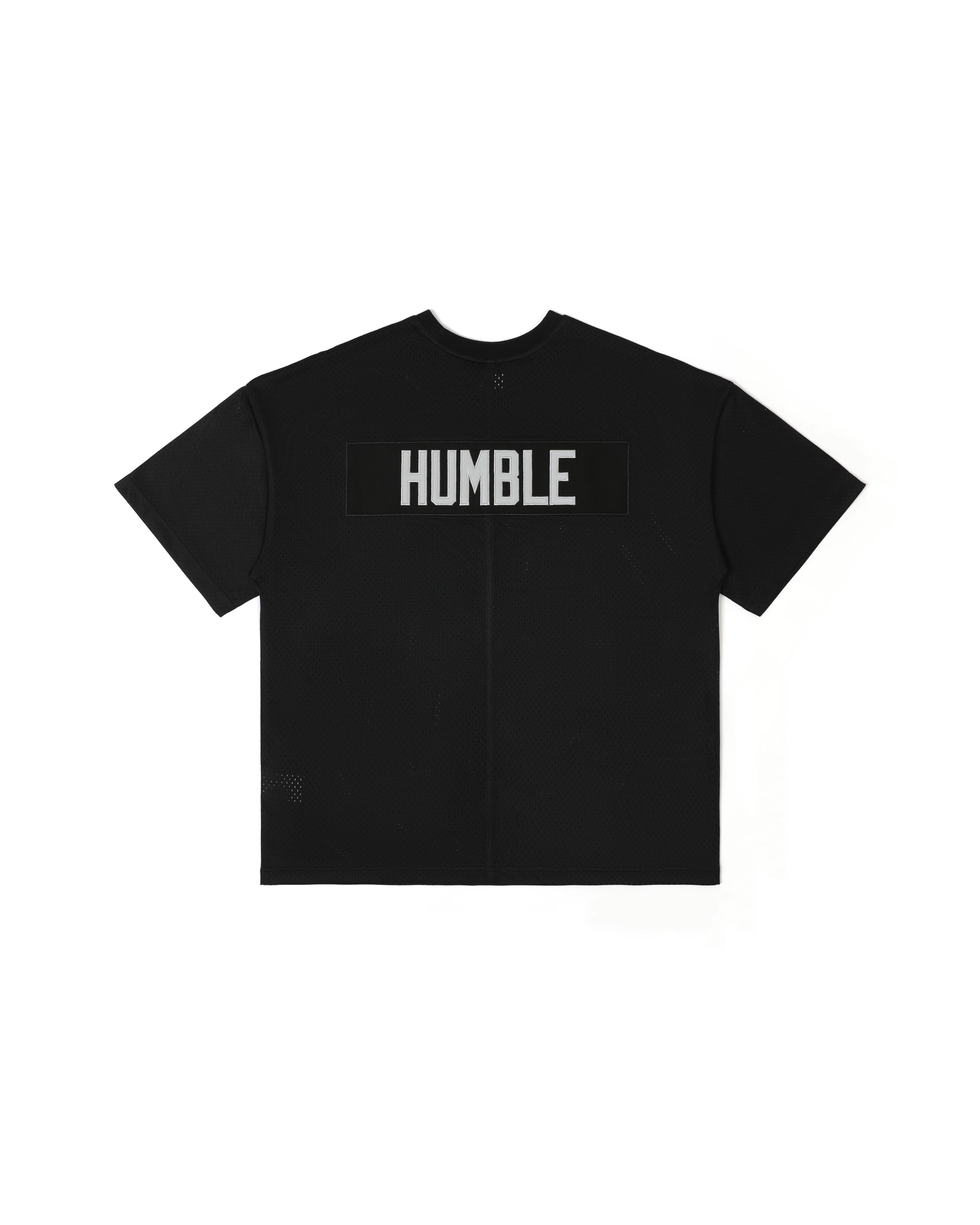 Reflective Logo Mesh Jersey T-shirt