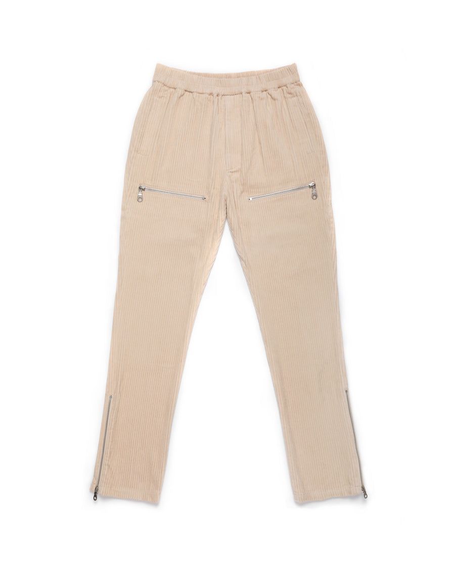 Corduroy Pockets Pants Ivory