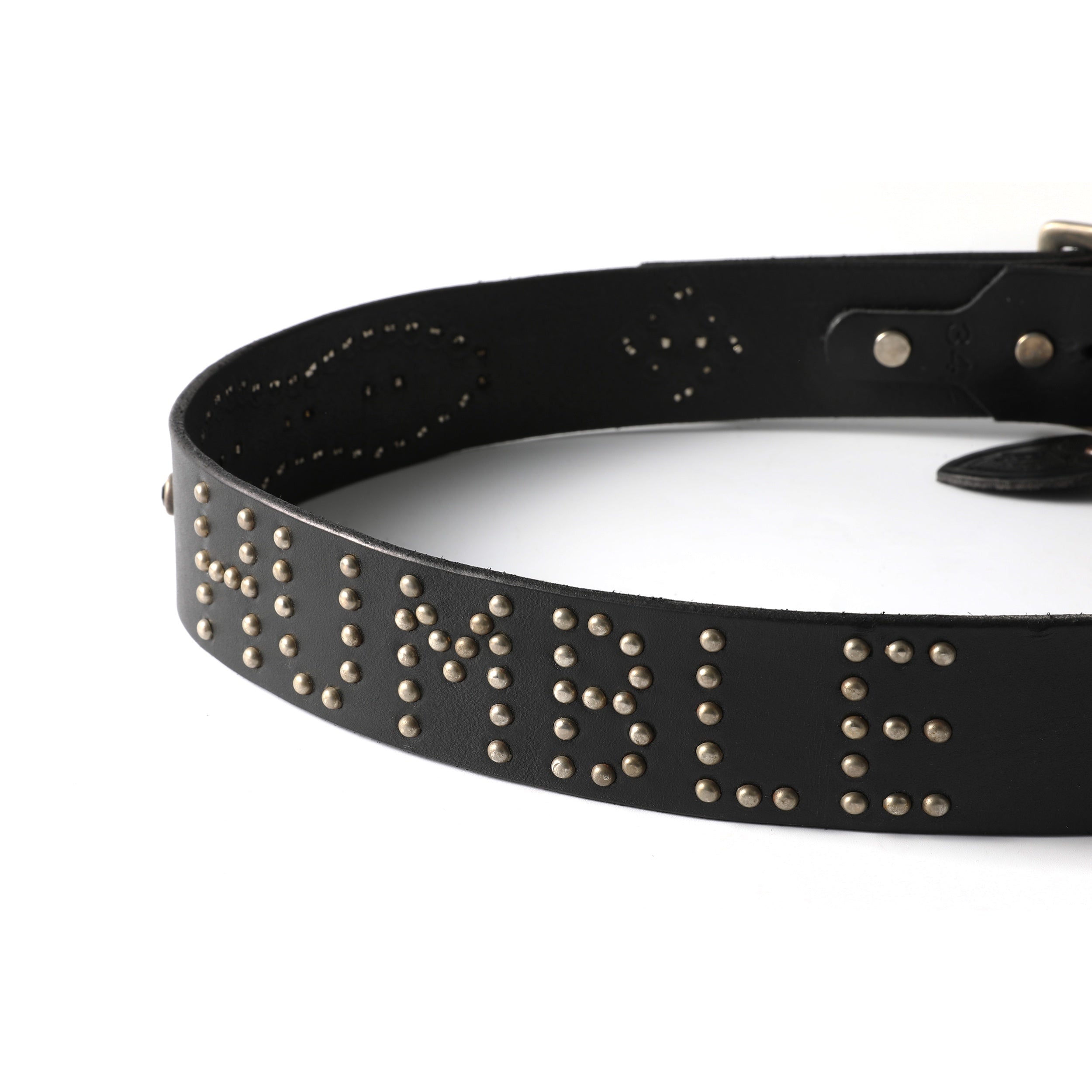 HUMBLE x HTC  Gemstone Studded Black Belt