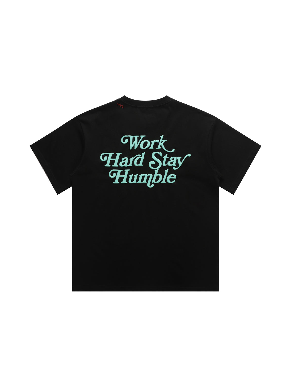 Work Hard Stay Humble Tee Black/Blue – product image 2