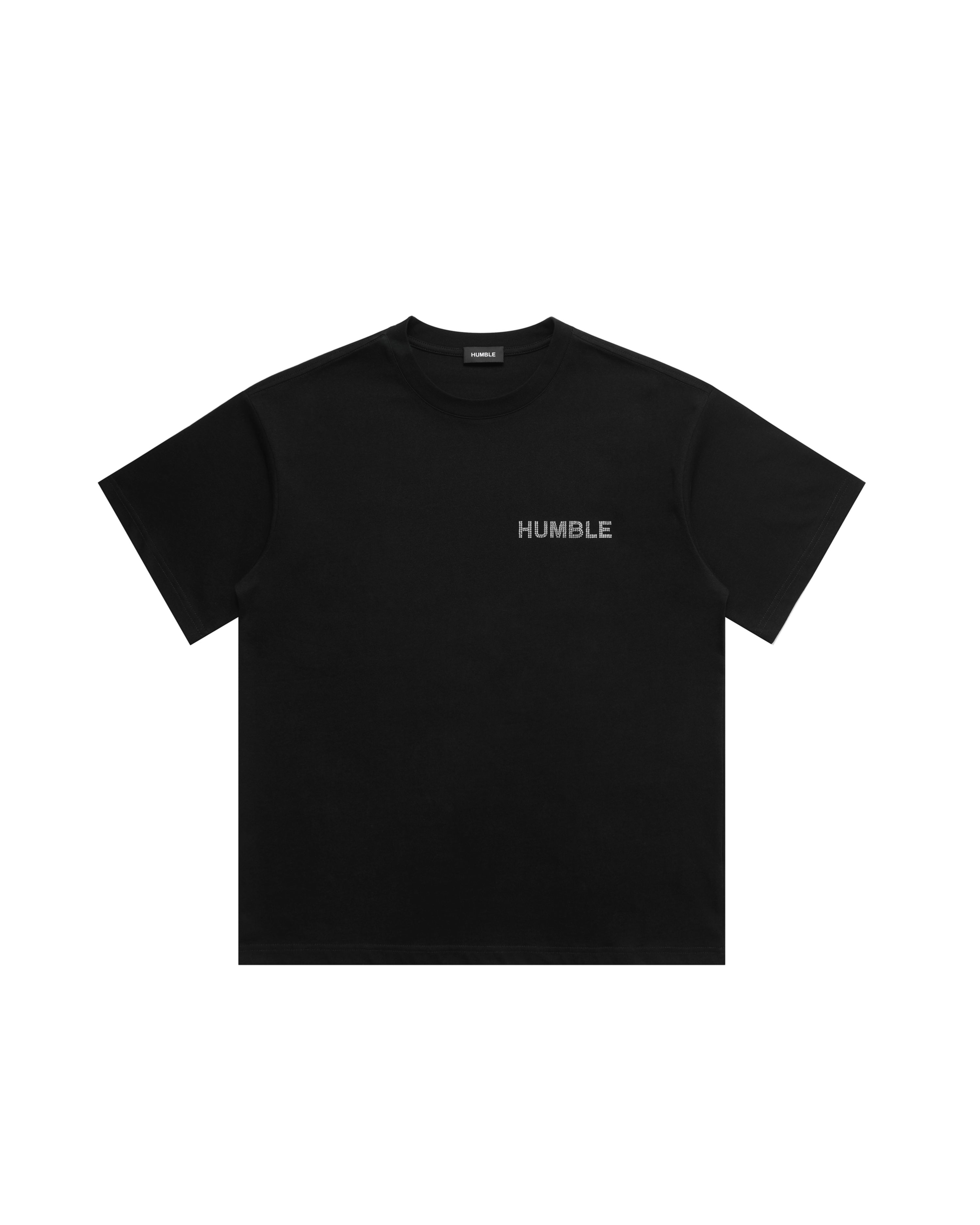 Crystal Logo Tee Black