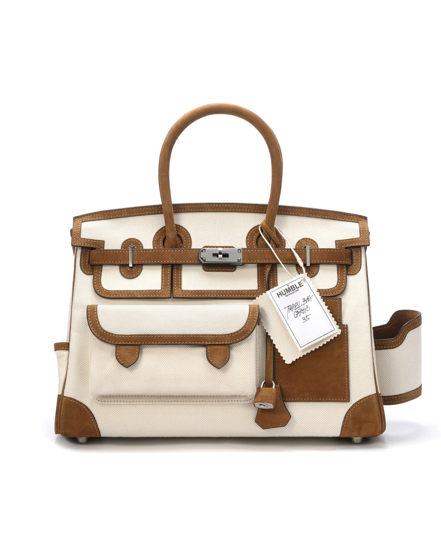Travel Bag Cargo 35 White/Brown
