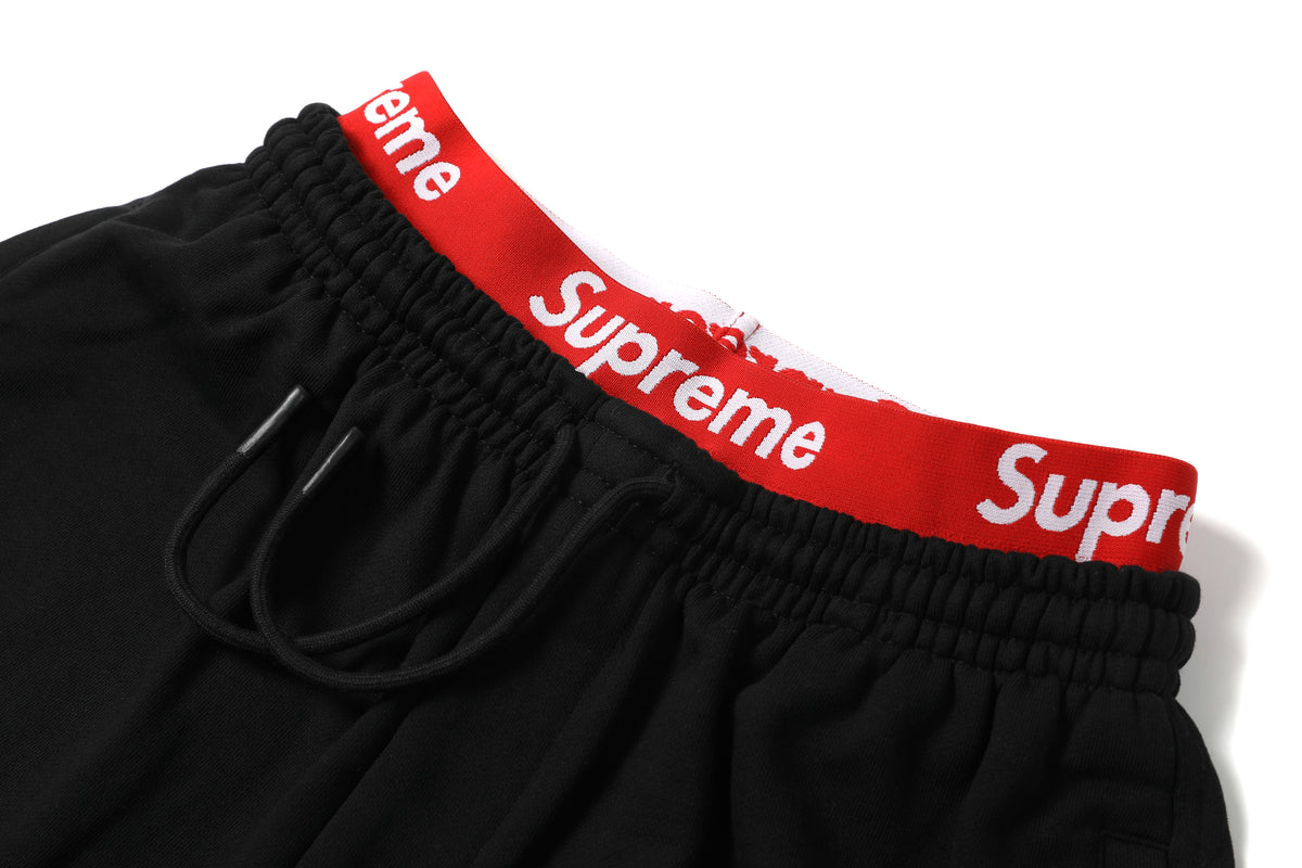 Wide Leg Sagging Pants Black – product image 4