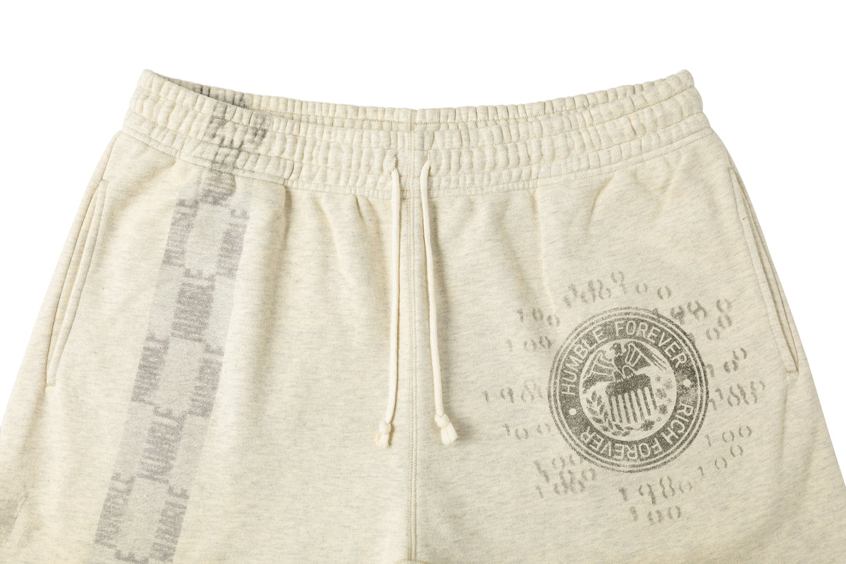Rich Forever Sweat Shorts Grey – product image 3