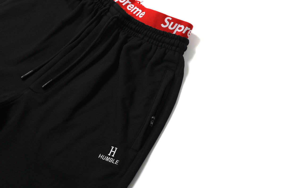 Wide Leg Sagging Pants Black – product image 3