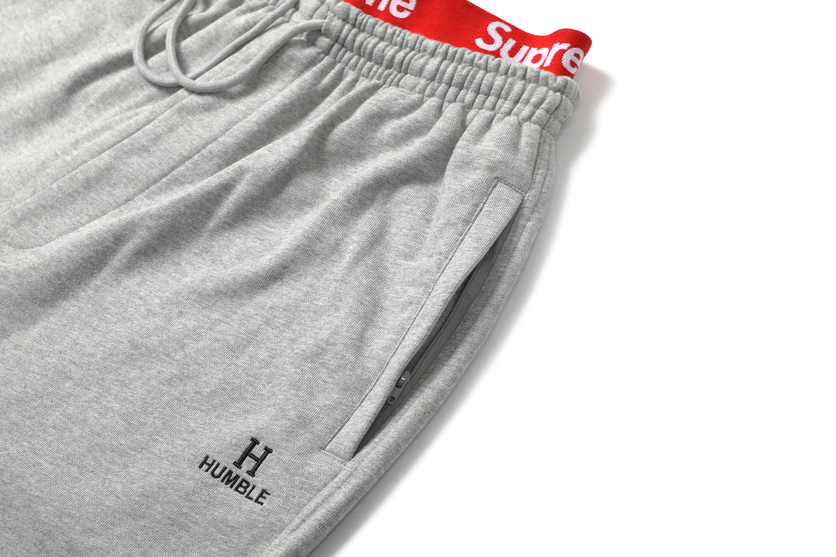 Wide Leg Sagging Pants Grey – product image 4