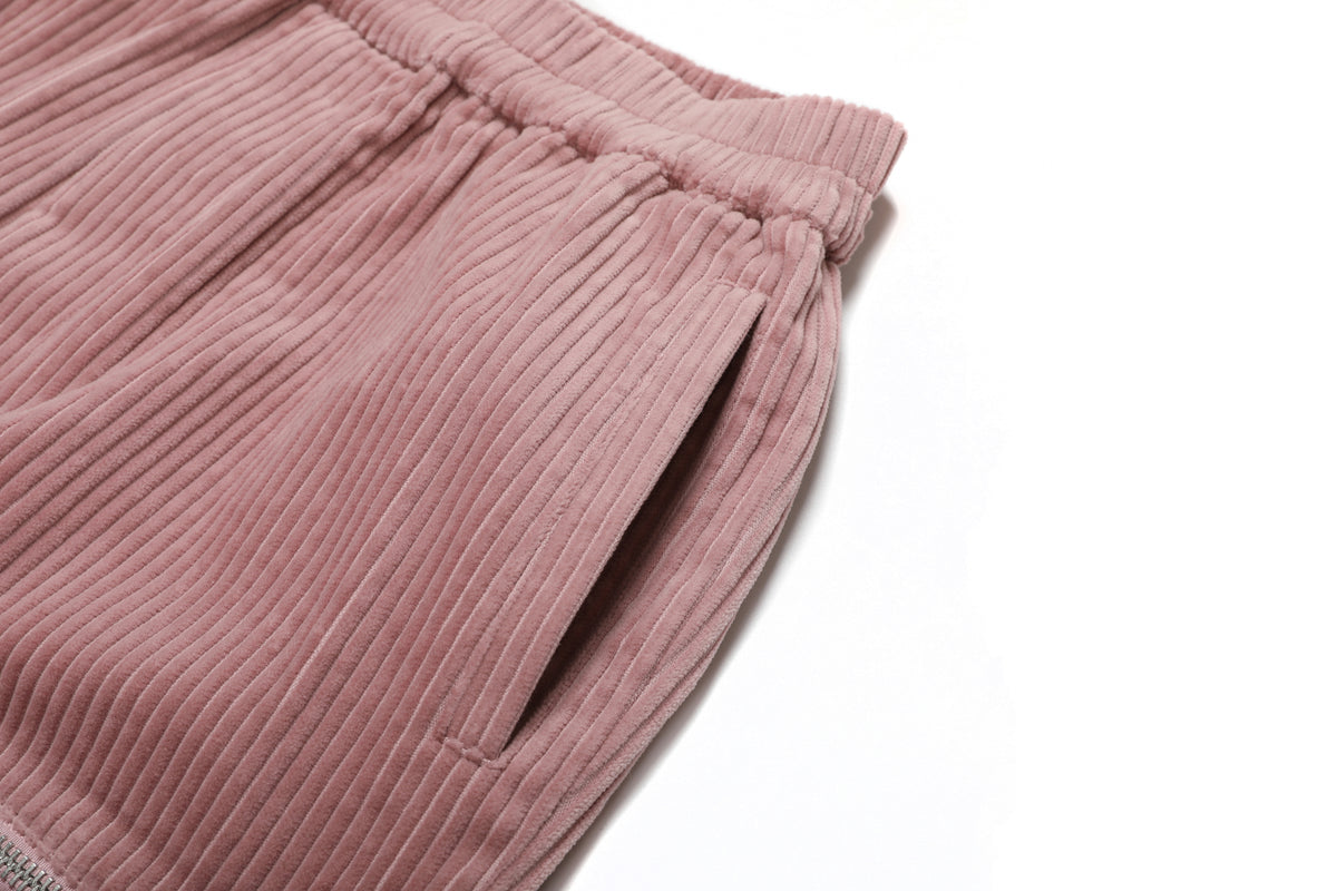 Corduroy Pockets Pants Plum – product image 4