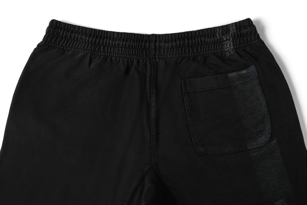 Rich Forever Sweat Shorts Black – product image 7