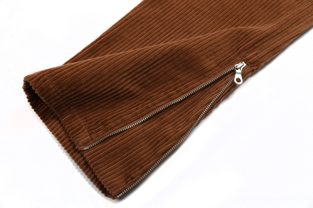 Corduroy Pockets Pants Brown – product image 7