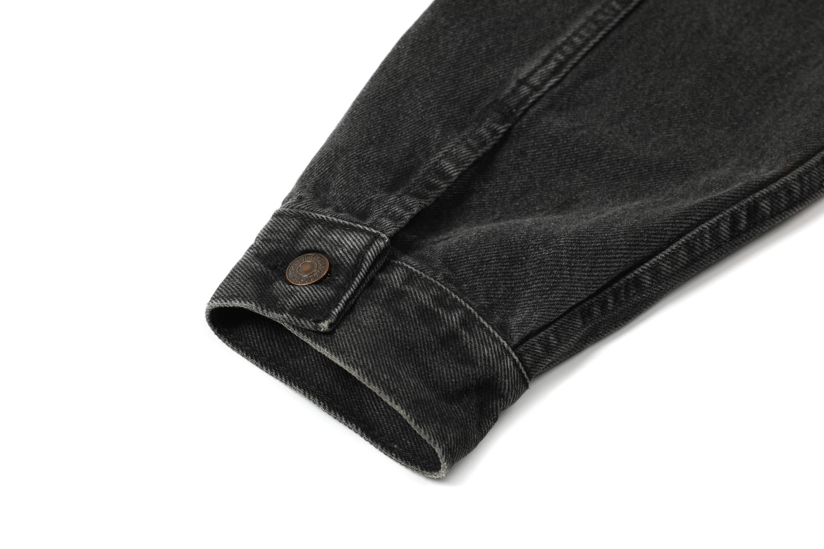 HUMBLE x HTC Gemstone Studded Black Denim Jacket – product image 7