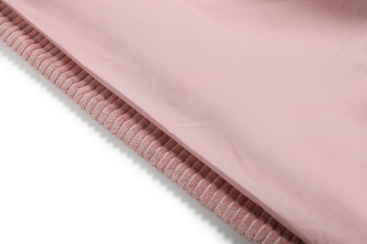 Corduroy Pockets Hoodie Plum – product image 9