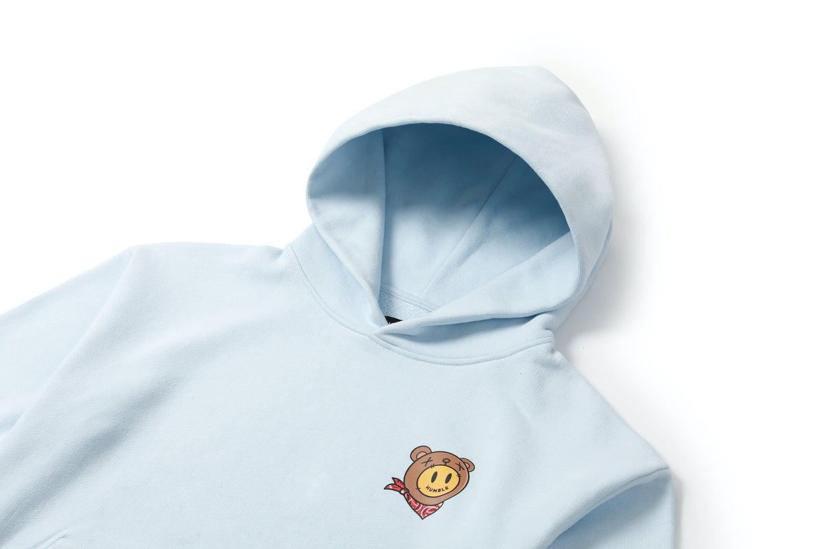 Bear Hoodie Blue – product image 3
