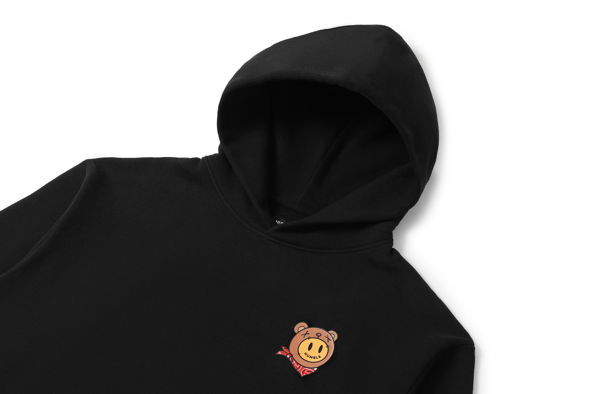 Bear Hoodie Black – product image 4