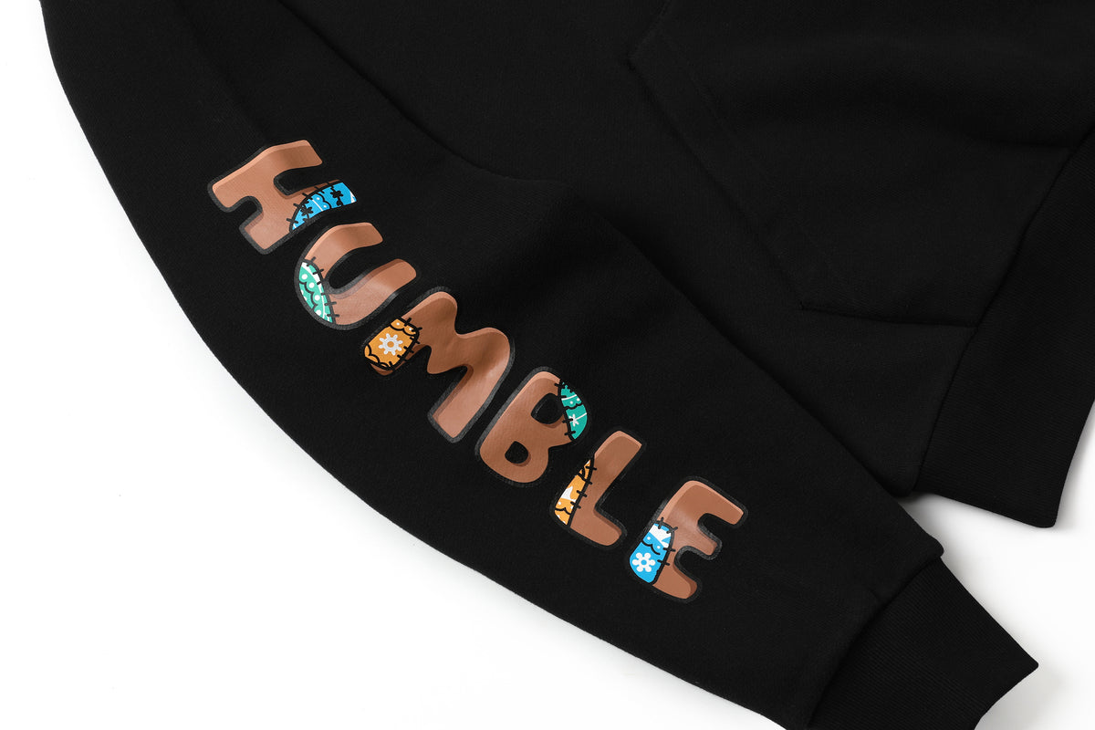 Bear Hoodie Black – product image 6