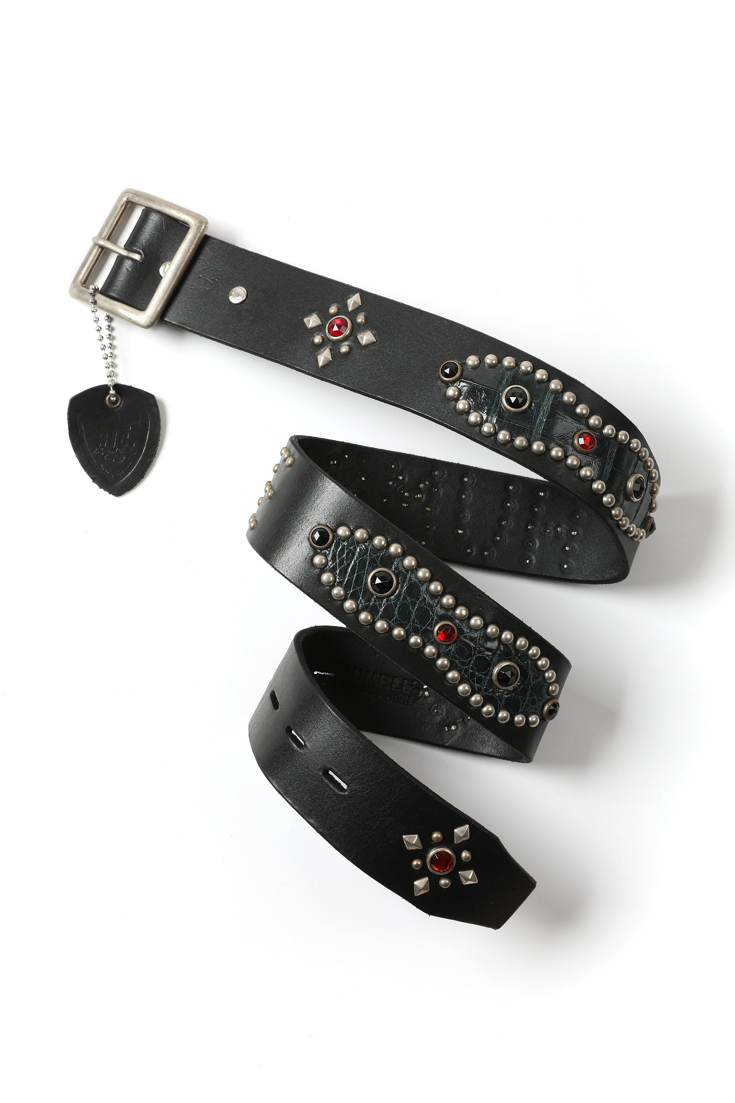 HUMBLE x HTC Gemstone Studded Black Belt – HUMBLE REPRODUCTION