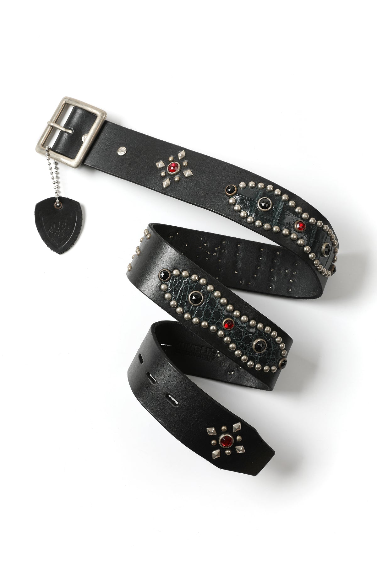 HUMBLE x HTC Gemstone Studded Black Belt – product image 10