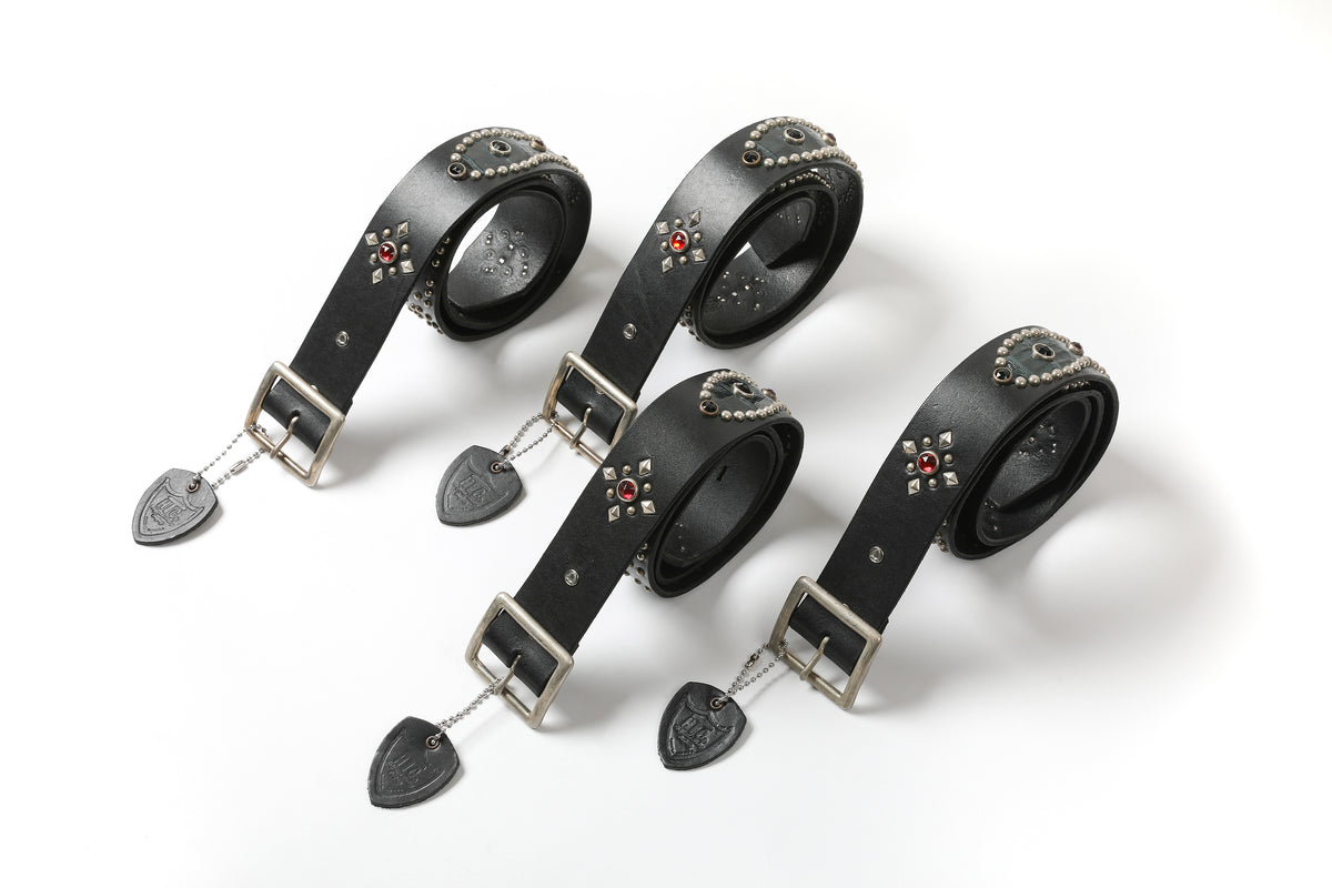 HUMBLE x HTC Gemstone Studded Black Belt – product image 11