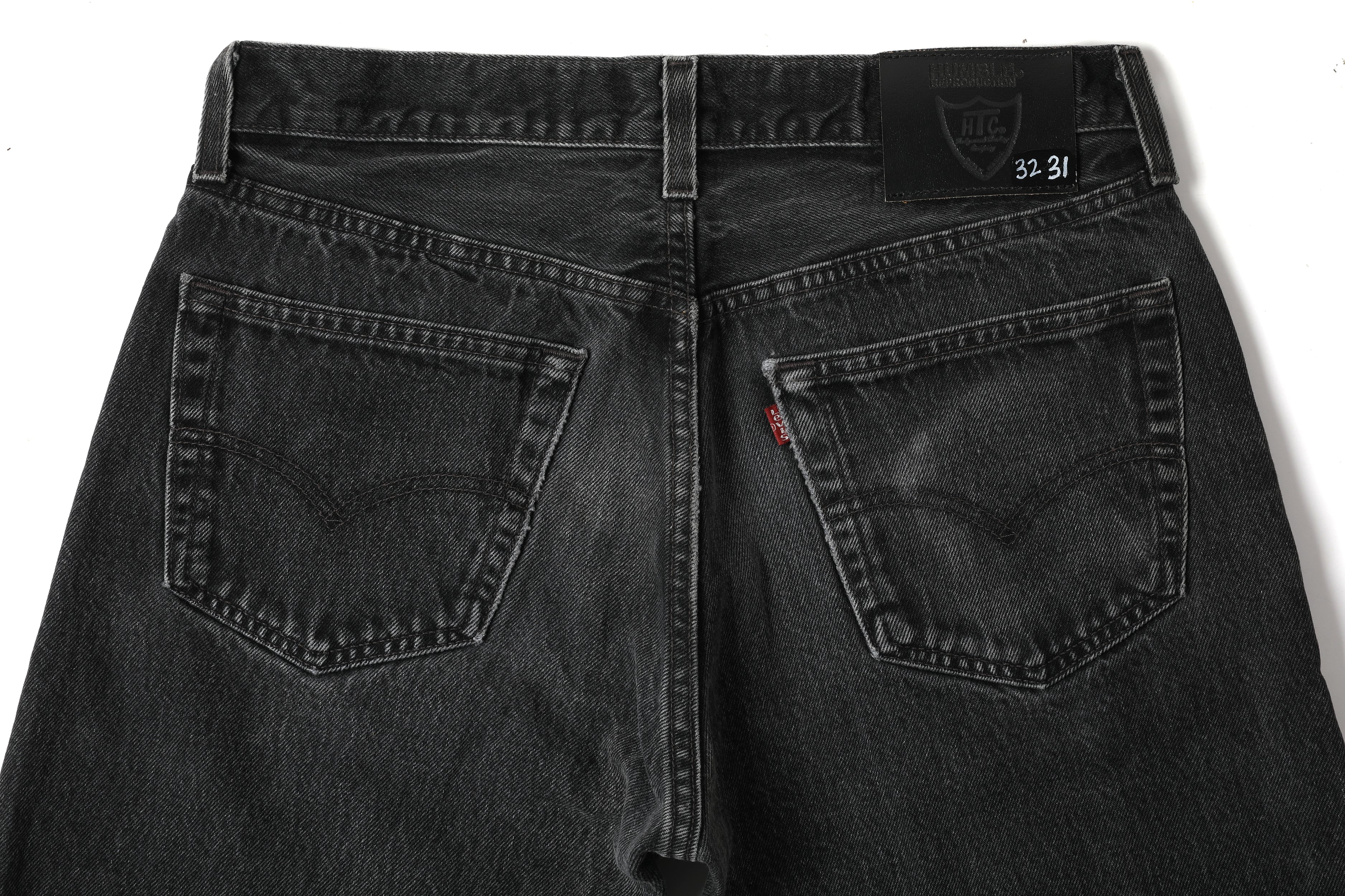 HUMBLE x HTC Gemstone Studded Black Jeans