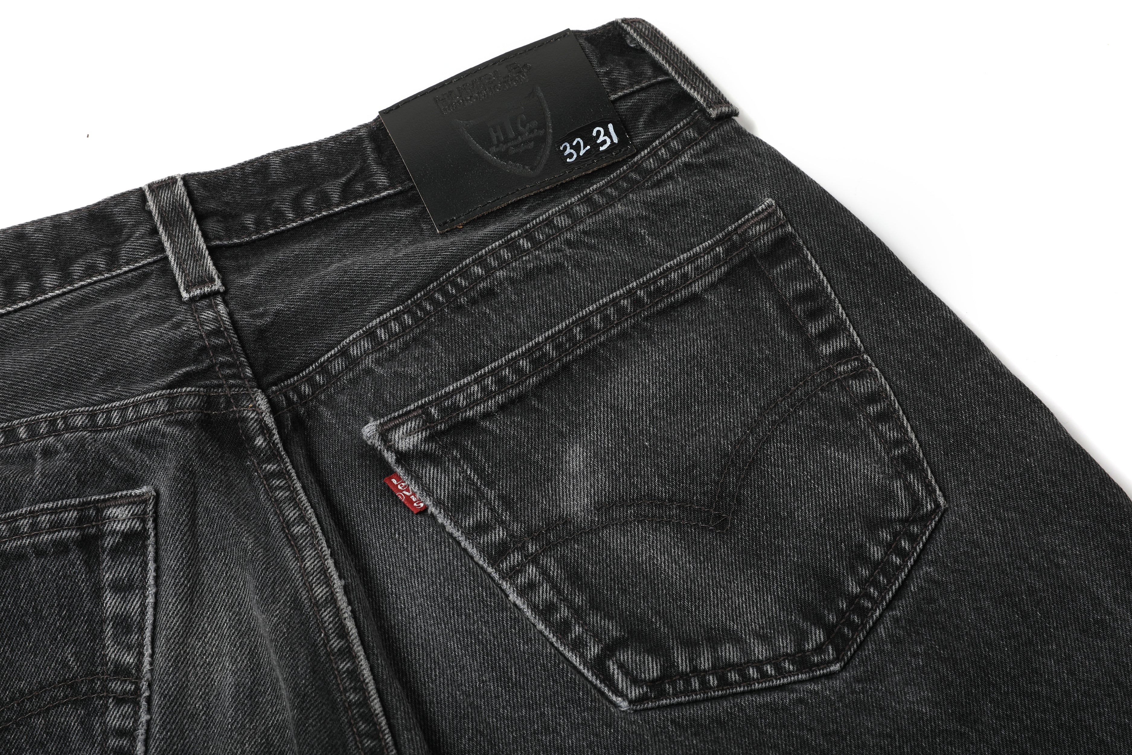 HUMBLE x HTC Gemstone Studded Black Jeans