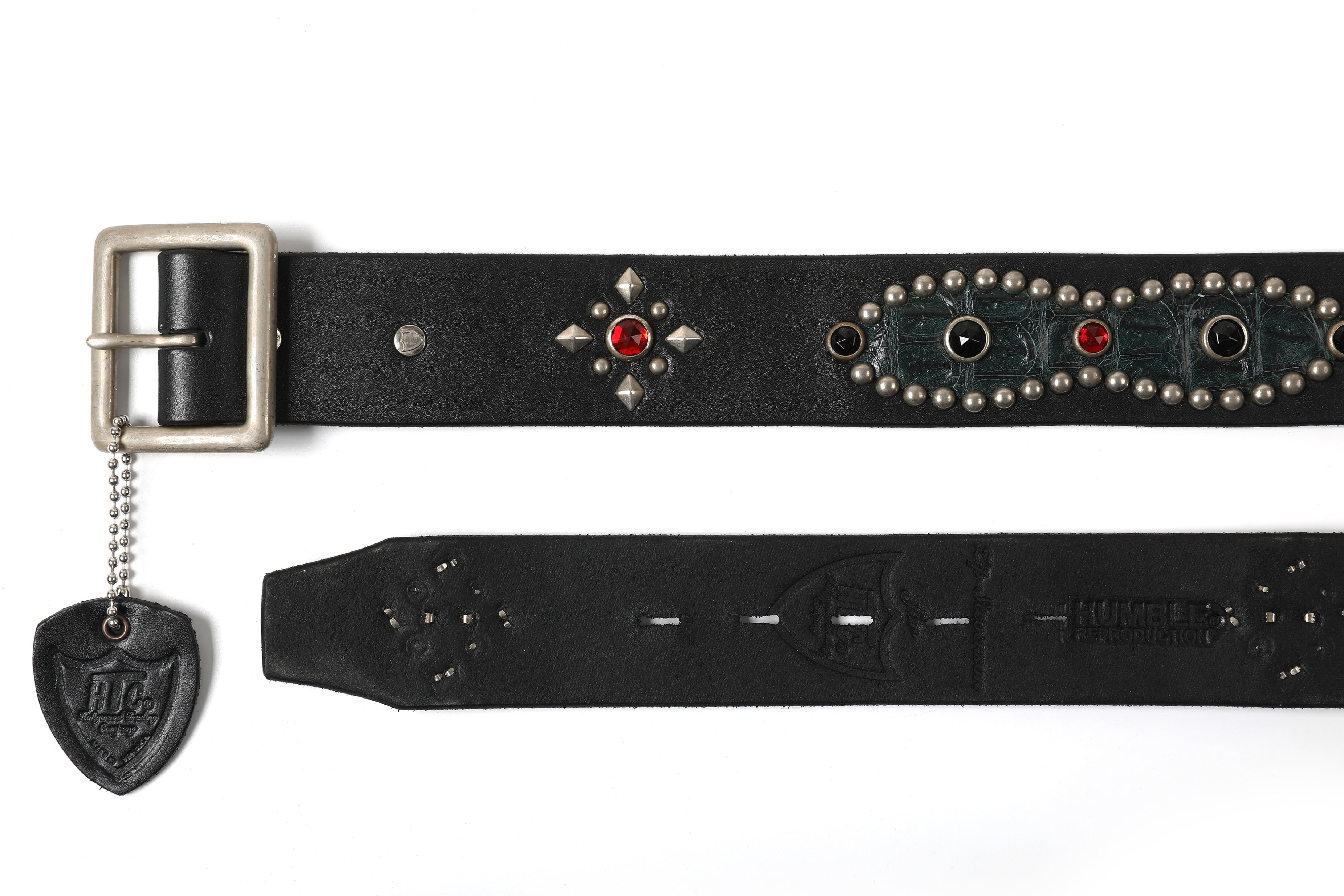 HUMBLE x HTC Gemstone Studded Black Belt – HUMBLE REPRODUCTION