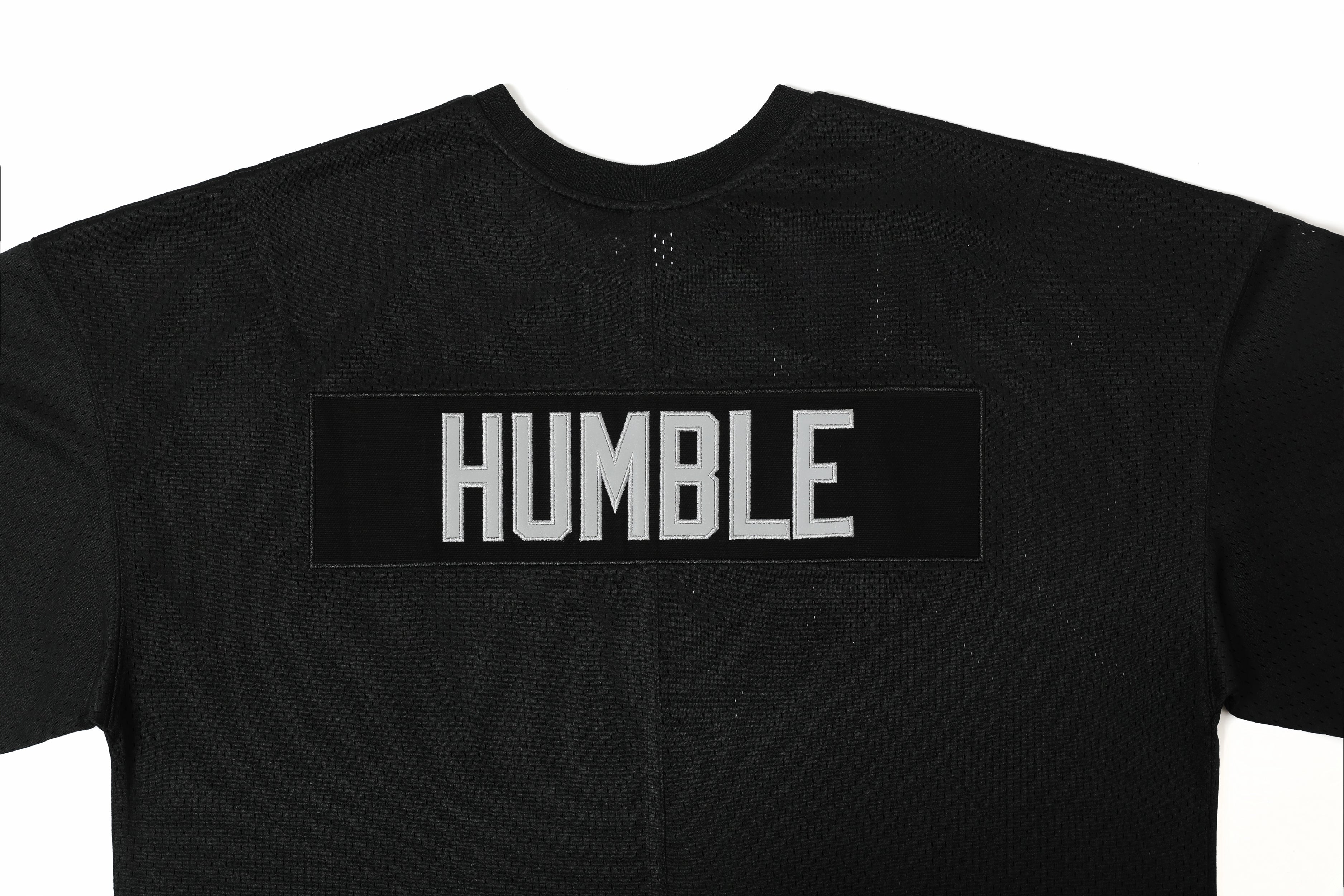 Reflective Logo Mesh Jersey T-shirt