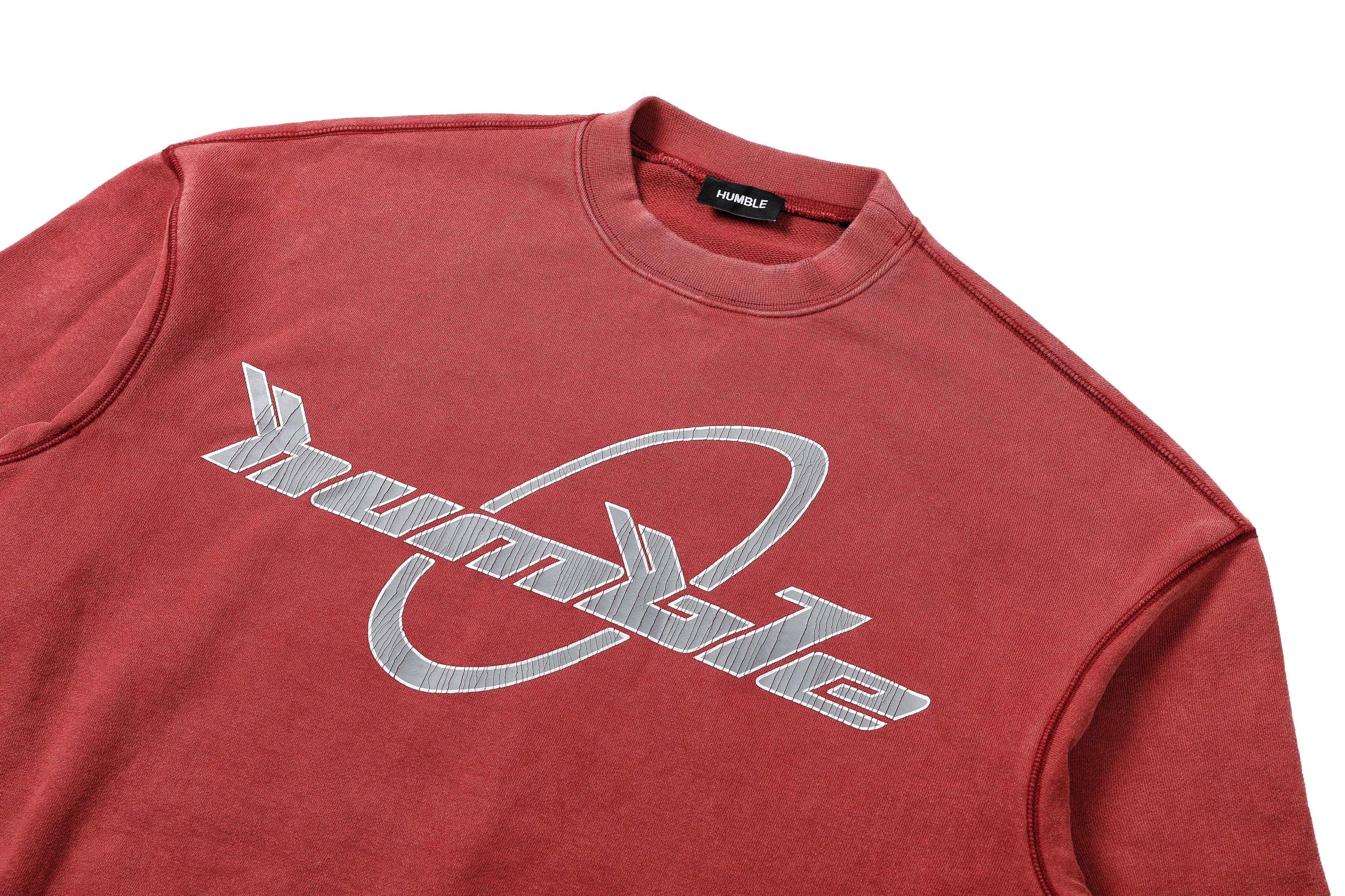 Debut Logo Crew Neck Red