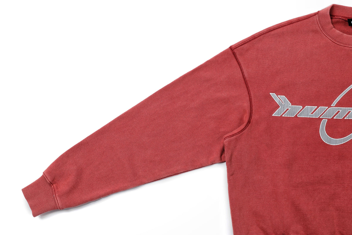Debut Logo Crew Neck Red – product image 7