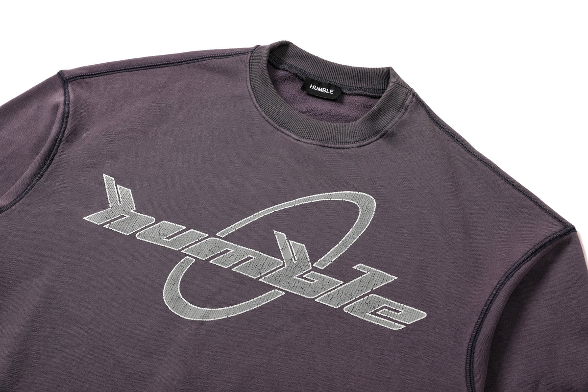 Debut Logo Crew Neck Blue – product image 3