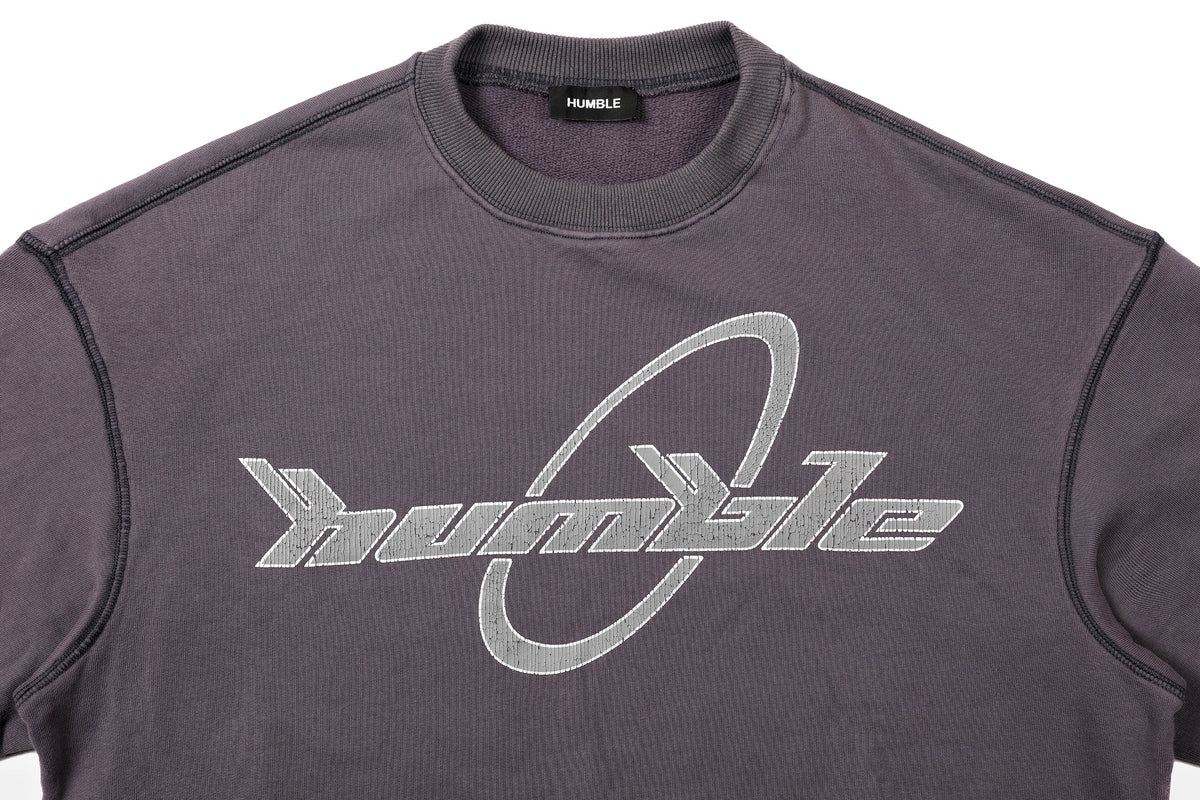 Debut Logo Crew Neck Blue – product image 4