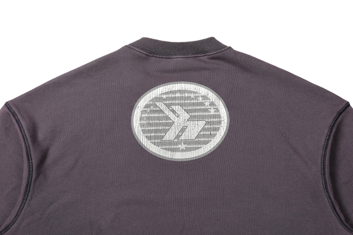 Debut Logo Crew Neck Blue – product image 5